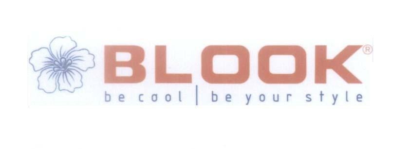 Mẫu nhãn hiệu BLOOK be cool be your style