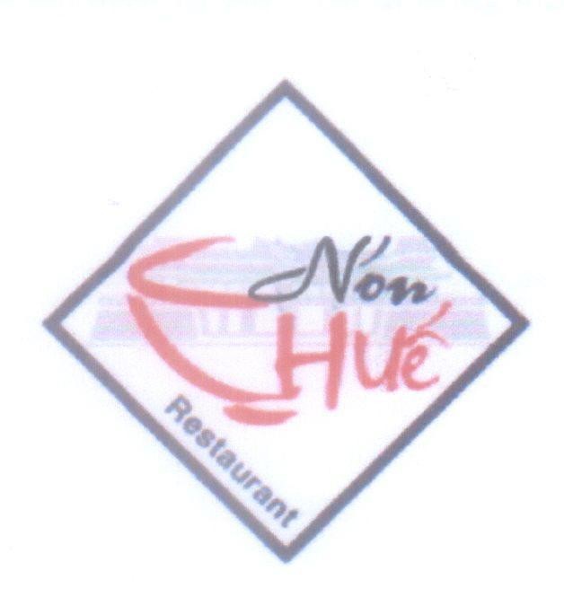 Mẫu nhãn hiệu Nón Huế Restaurant
