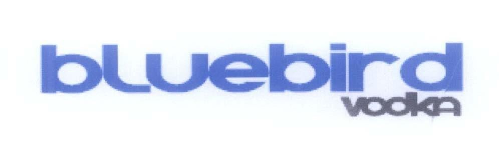 Mẫu nhãn hiệu bluebird vodka