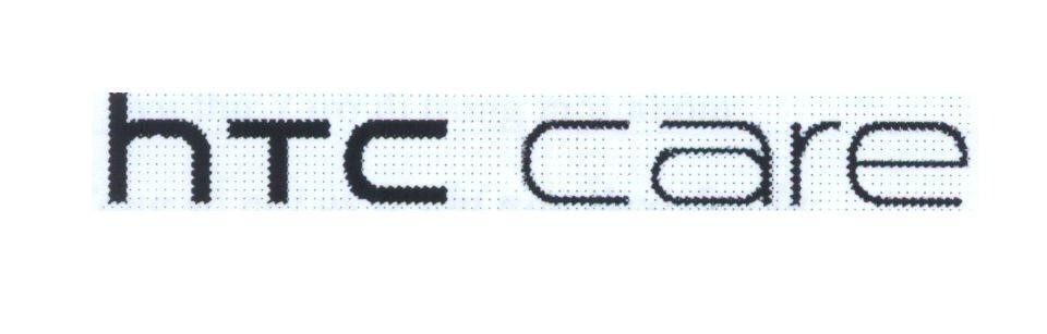 Mẫu nhãn hiệu hTC care