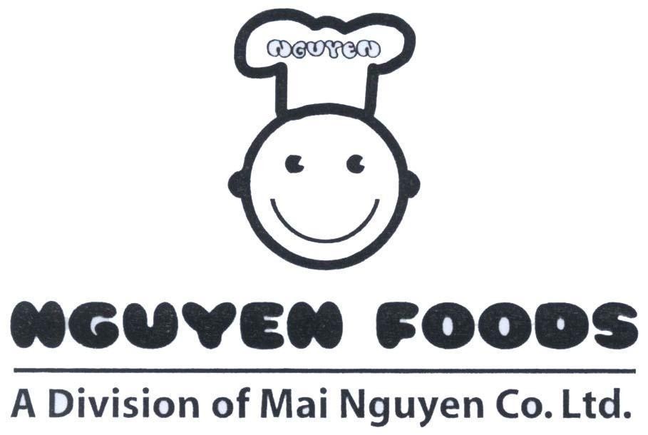 Mẫu nhãn hiệu NGUYEN NGUYEN FOODS A Division of Mai Nguyen Co. Ltd.