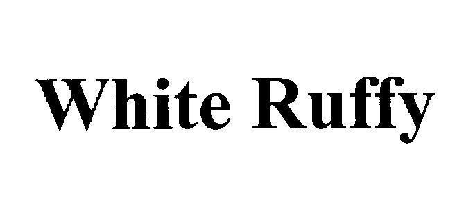 Mẫu nhãn hiệu White Ruffy