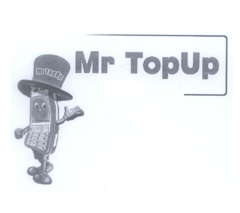 Mẫu nhãn hiệu Mr TopUp