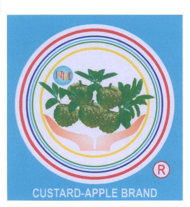 Mẫu nhãn hiệu NM CUSTARD-APPLE BRAND