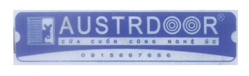 Mẫu nhãn hiệu AUSTRDOOR Cửa Cuốn Công Nghệ úc 0915667686