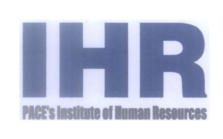 Mẫu nhãn hiệu IHR PACE's Institute of Human Resources