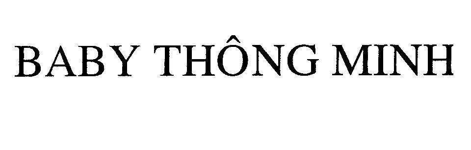 Mẫu nhãn hiệu BABY THÔNG MINH