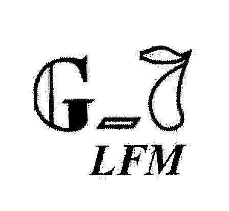 Mẫu nhãn hiệu G-7 LFM