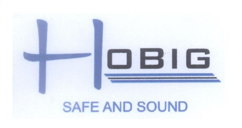 Mẫu nhãn hiệu HOBIG SAFE AND SOUND