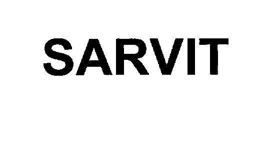 Mẫu nhãn hiệu SARVIT