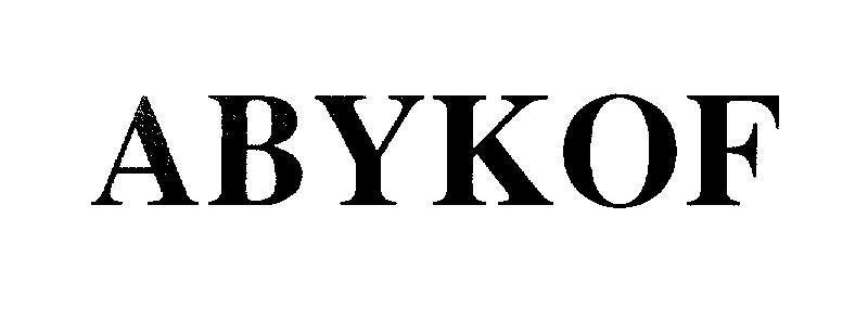 Mẫu nhãn hiệu ABYKOF