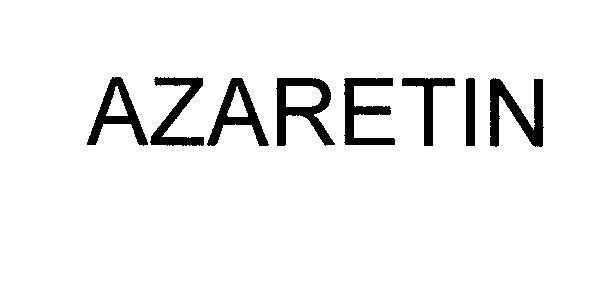 Mẫu nhãn hiệu AZARETIN
