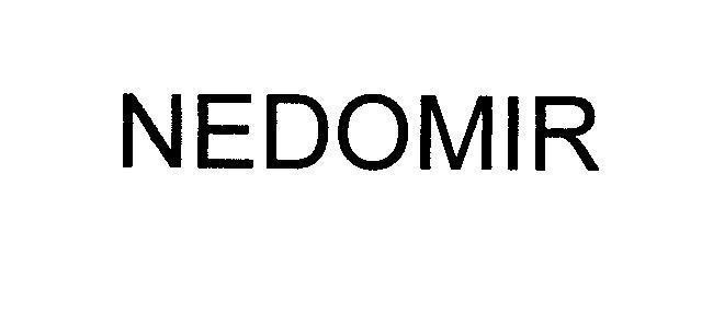 Mẫu nhãn hiệu NEDOMIR