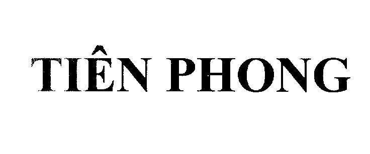 Mẫu nhãn hiệu TIÊN PHONG