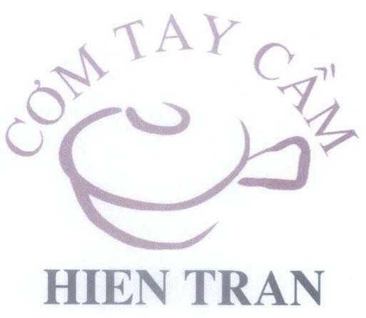 Mẫu nhãn hiệu Cơm Tay Cầm HIEN TRAN