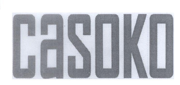 Mẫu nhãn hiệu CASOKO