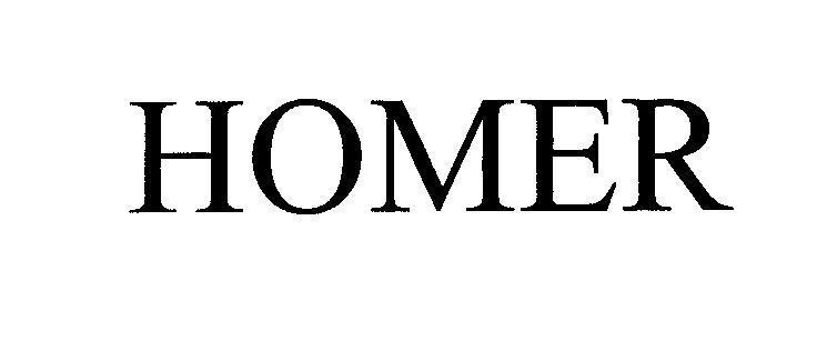 Mẫu nhãn hiệu HOMER