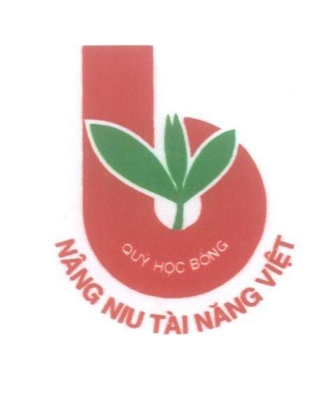 Mẫu nhãn hiệu B Quỹ Học Bổng Nâng Niu Tài Năng Việt