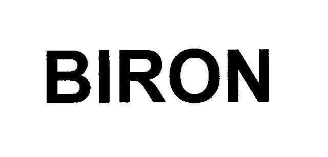 Mẫu nhãn hiệu BIRON