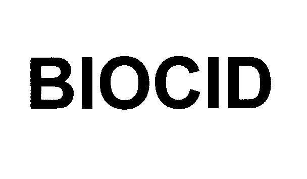 Mẫu nhãn hiệu BIOCID