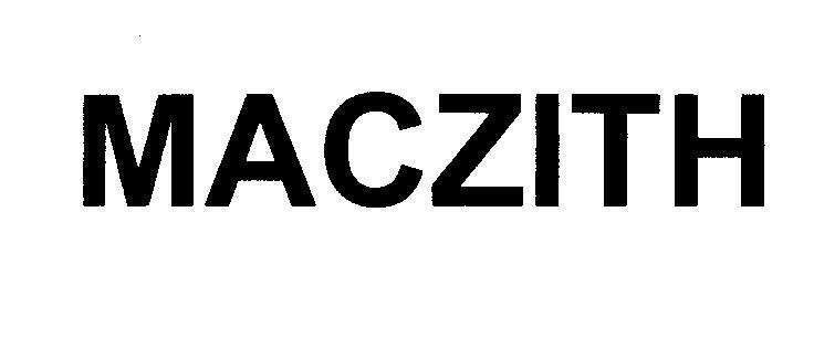 Mẫu nhãn hiệu MACZITH