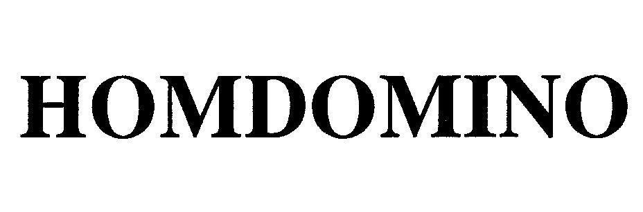 Mẫu nhãn hiệu HOMDOMINO