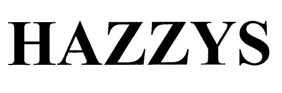 Mẫu nhãn hiệu HAZZYS