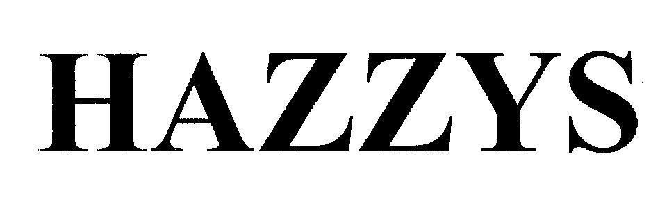 Mẫu nhãn hiệu HAZZYS