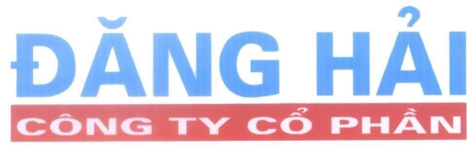Mẫu nhãn hiệu Đăng Hải Công ty cổ phần