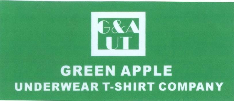 Mẫu nhãn hiệu G&A UT GREEN APPLE UNDERWEAR T-SHIRT COMPANY