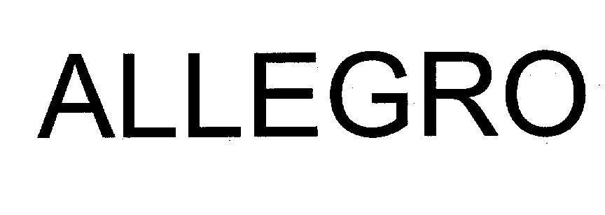 Mẫu nhãn hiệu ALLEGRO