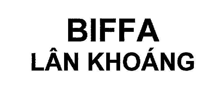 Mẫu nhãn hiệu BIFFA Lân Khoáng