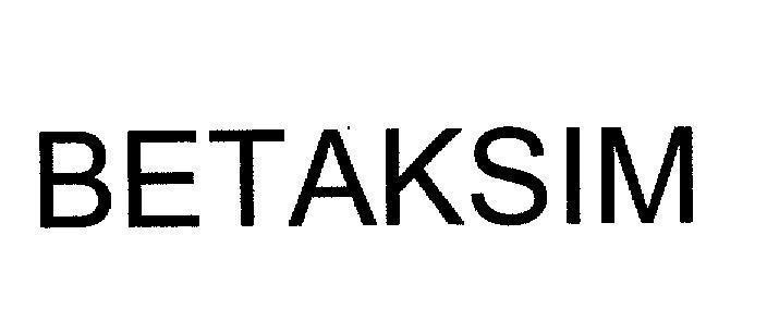 Mẫu nhãn hiệu BETAKSIM