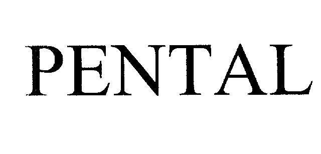 Mẫu nhãn hiệu PENTAL
