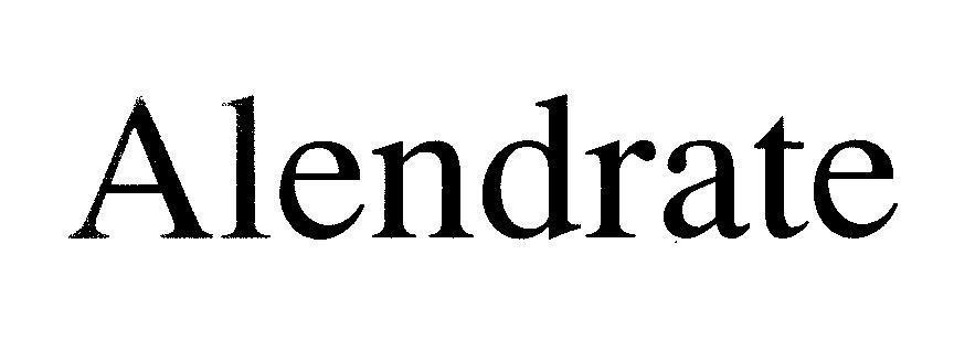 Mẫu nhãn hiệu Alendrate