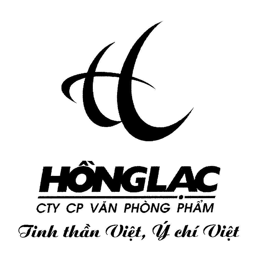 Mẫu nhãn hiệu H HồngLạc Cty CP Văn Phòng Phẩm Tinh Thần Việt, ý Chí Việt