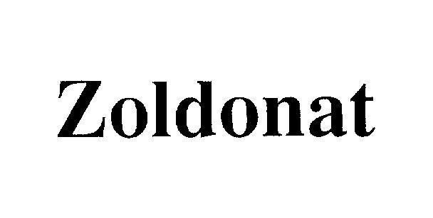 Mẫu nhãn hiệu Zoldonat