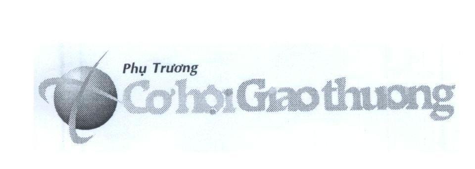 Mẫu nhãn hiệu Phụ Trương Cơ hội Giaothương