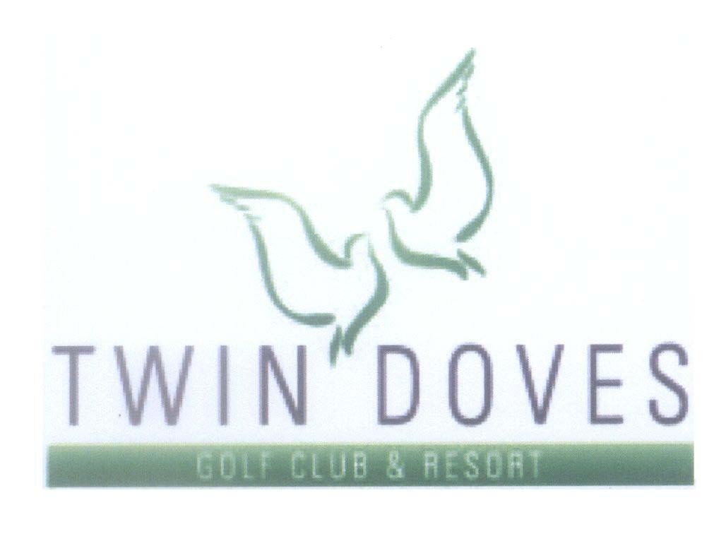 Mẫu nhãn hiệu TWIN DOVES GOLF CLUB & RESORT
