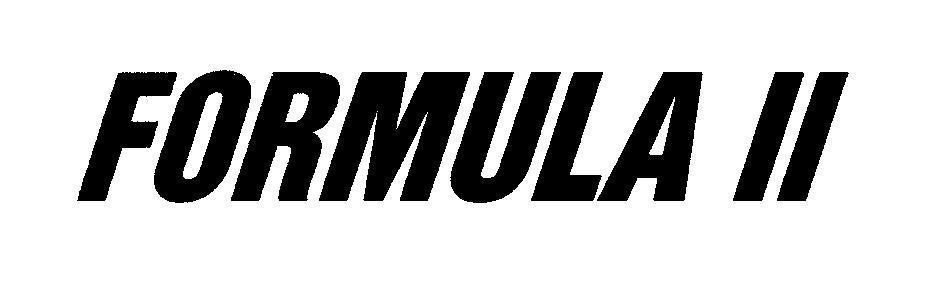 Mẫu nhãn hiệu FORMULA II