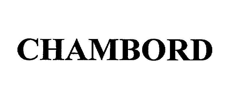 Mẫu nhãn hiệu CHAMBORD