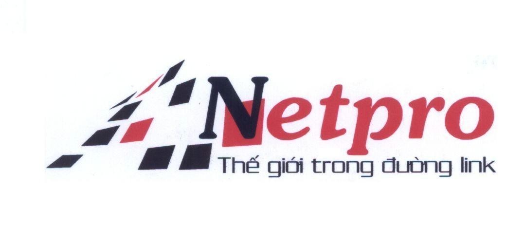 Mẫu nhãn hiệu Netpro Thế giới trong đường link