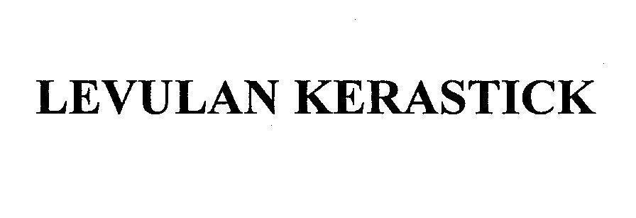 Mẫu nhãn hiệu LEVULAN KERASTICK