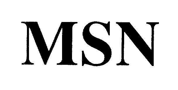 Mẫu nhãn hiệu MSN