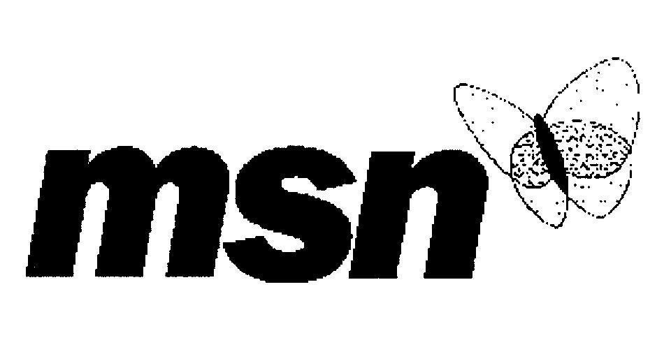 Mẫu nhãn hiệu msn