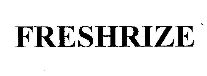 Mẫu nhãn hiệu FRESHRlZE