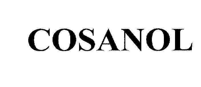 Mẫu nhãn hiệu COSANOL