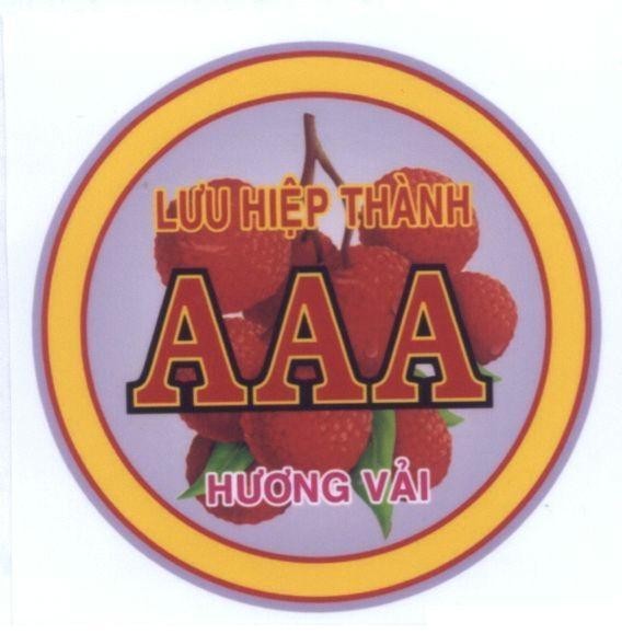 Mẫu nhãn hiệu Lưu Hiệp Thành AAA Hương Vải