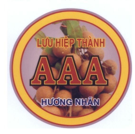 Mẫu nhãn hiệu Lưu Hiệp Thành AAA Hương Nhãn