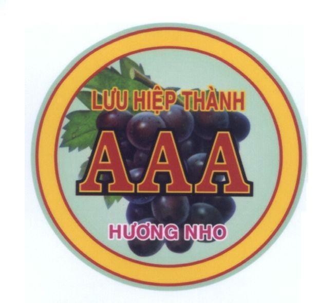 Mẫu nhãn hiệu Lưu Hiệp Thành AAA Hương Nho
